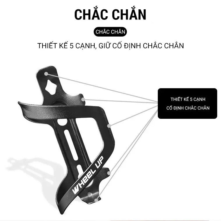 Gọng bình nước xe đạp Wheel Up