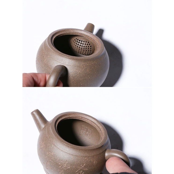Ấm Tử Sa Nghi Hưng Hán Ngõa 200 ml (Thanh Khôi Nê)