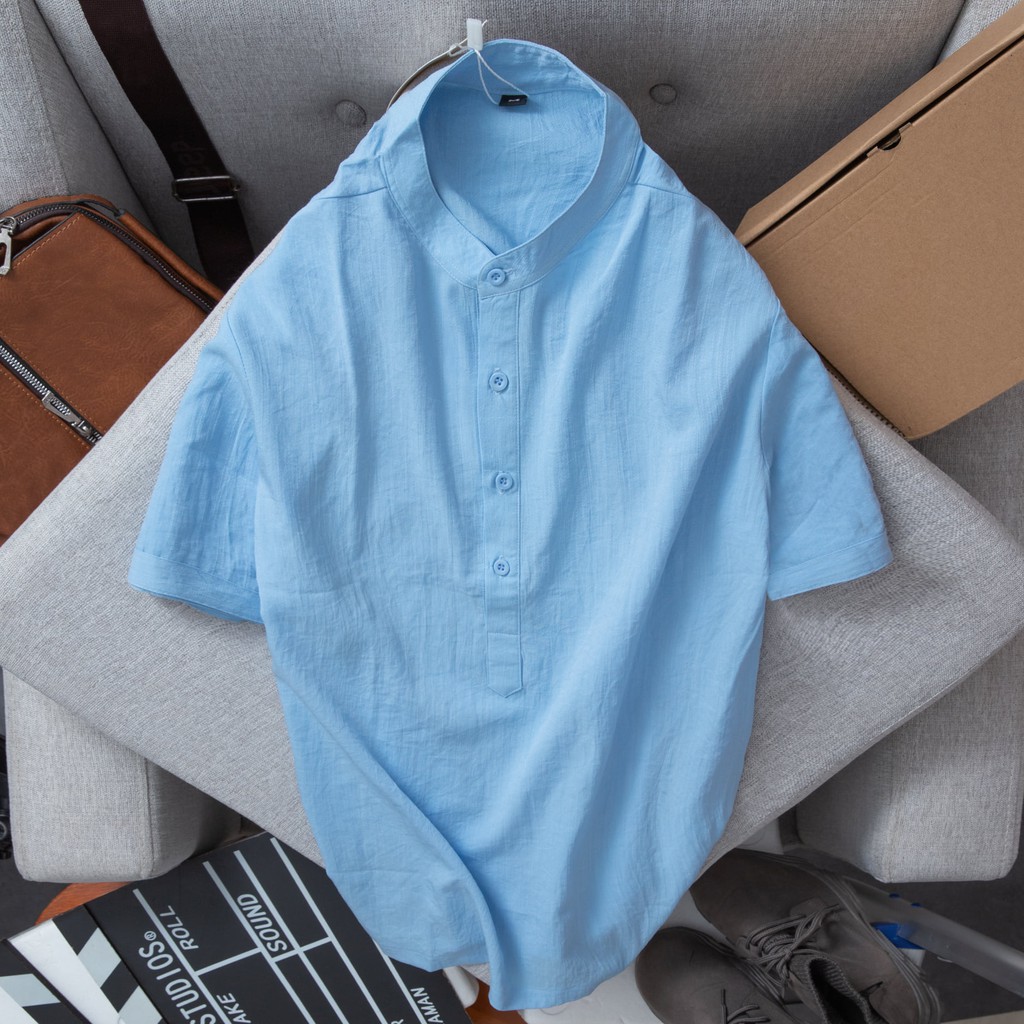 Áo đũi linen Mengo cực mát cho mùa hè nắng nóng ADZ01 - Mengo | BigBuy360 - bigbuy360.vn