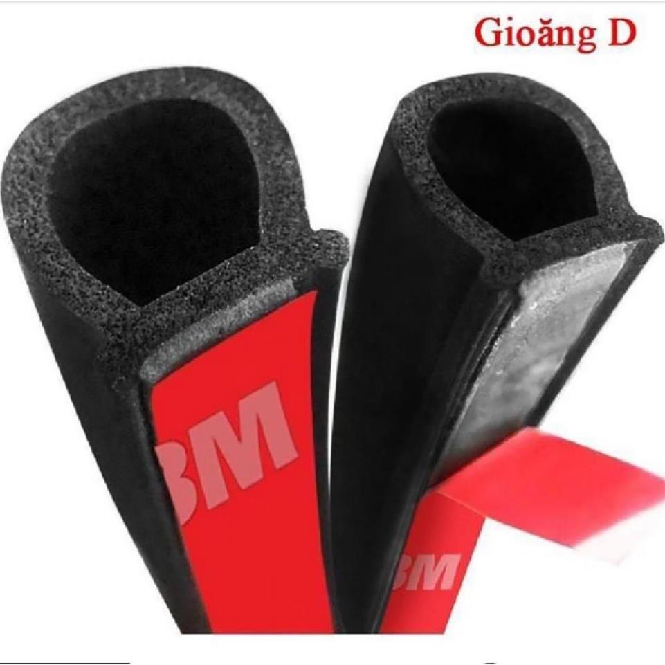 Gioăng cao su chống ồn xe hơi chữ D chống ồn, chống bụi