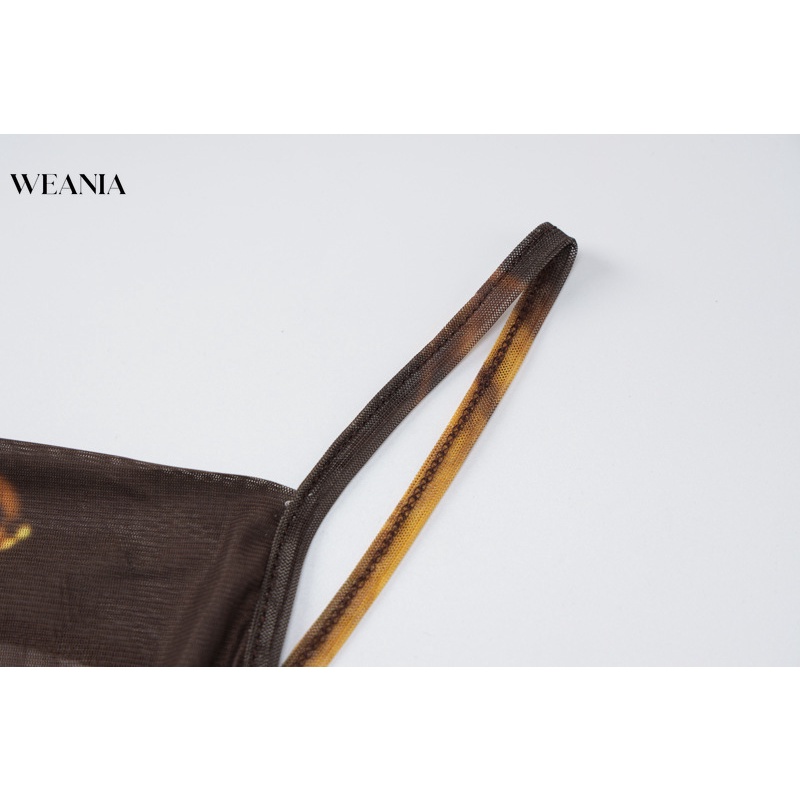 Đầm Maxi Phối Lưới Xuyên Thấu Thiết Kế Hở Lưng Quyến Rũ