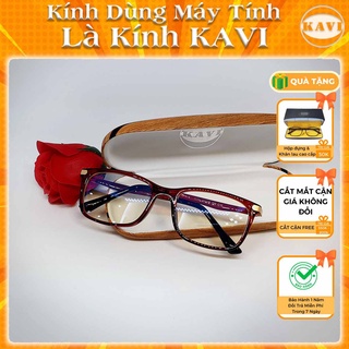 Kính chống cận khi dùng máy tính Kavi KV025 - Ngăn chặn ánh sáng xanh, giảm nhức mỏi mắt, hạn chế mắc các bệnh về mắt
