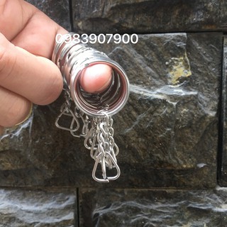 Khoen Móc Khoá Cạnh Móc Tròn - Tam Giác ( 100 Chiếc )