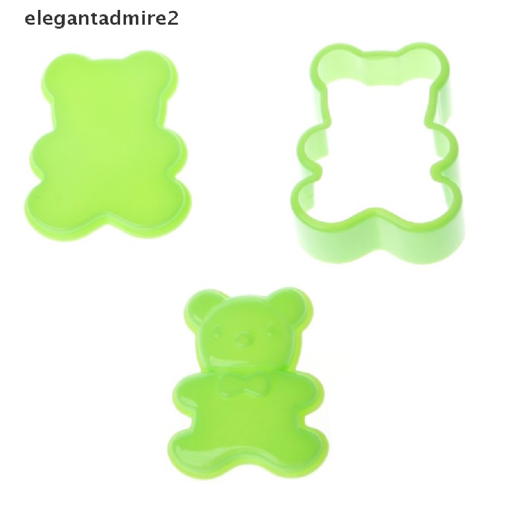 Set 3 Khuôn Làm sushi Hình Động Vật Hoạt Hình Cho Bé