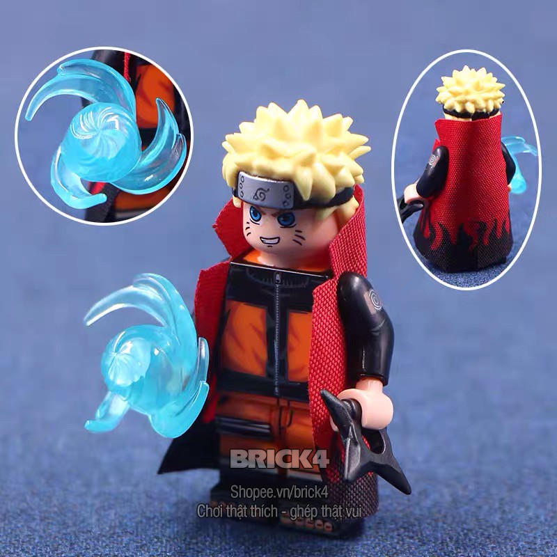 Minifigures Uzumaki Naruto - đồ chơi mô hình lắp ghép non-lego