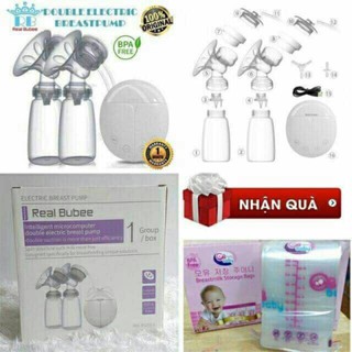 Tặng 20 túi trữ sữa khi mua máy hút sữa Realbubee