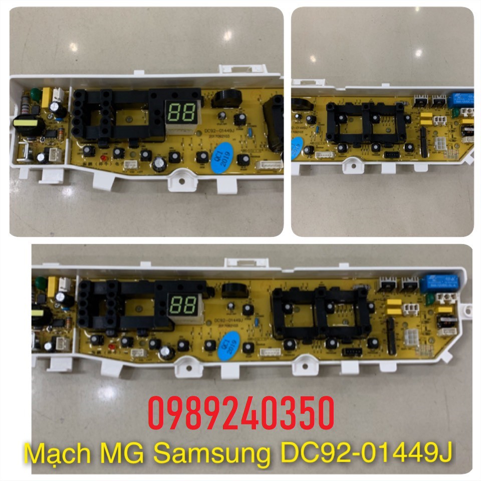 Bo mạch máy giặt Samsung 13 phím DC92-01449J