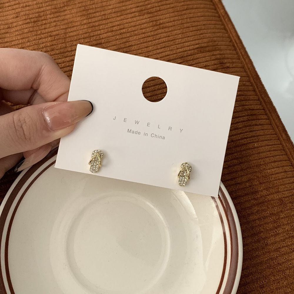 Bông Tai Hình Chiếc Dép Nhiều Màu Thanh Lịch Thời Trang Cho Nữ