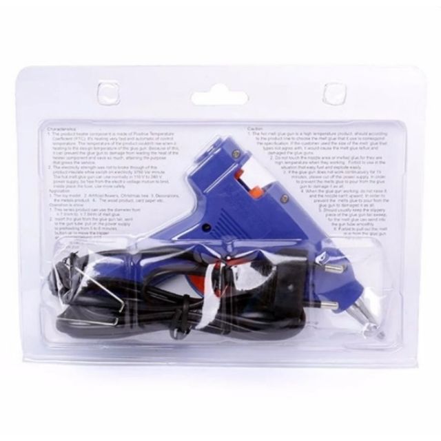 Combo súng bắn keo nhỏ 20w tặng 10 ken nến nhỏ silicon dài 25cm