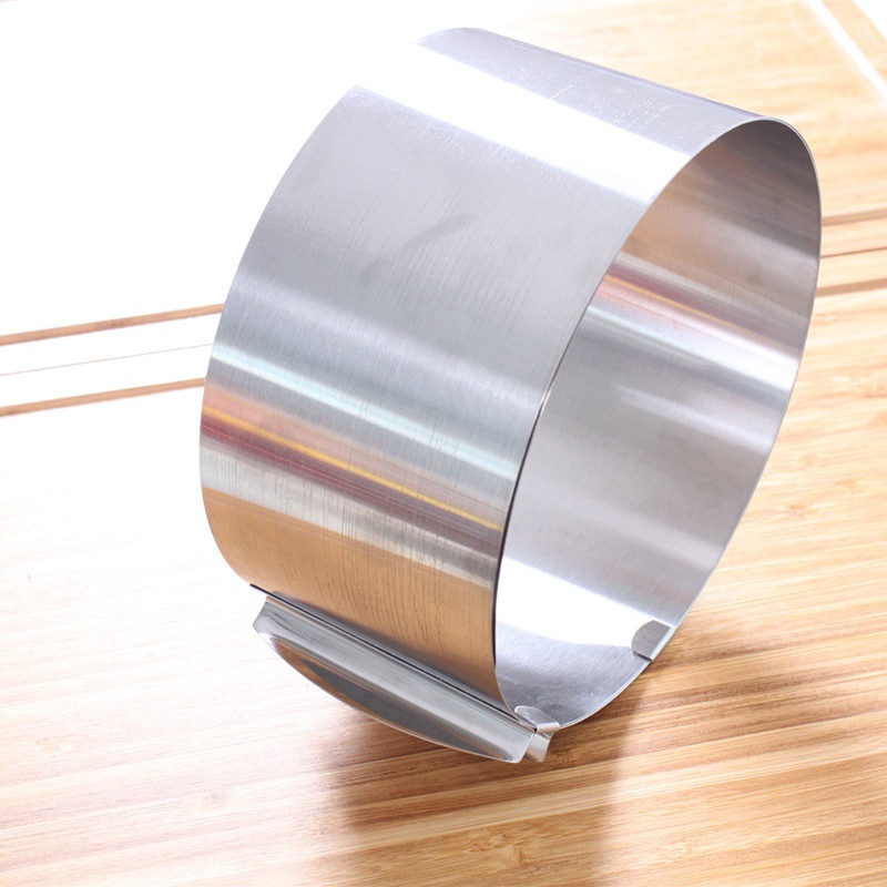 Khuôn cắt bánh hình tròn bằng thép không gỉ tùy chỉnh DIY