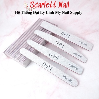 Dũa opi dày đen độ nhám 100/180 - dũa với lớp lõi nhựa cứng cáp