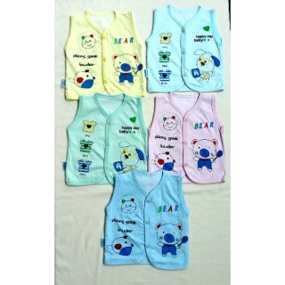 Áo gile 2 lớp cotton cho bé