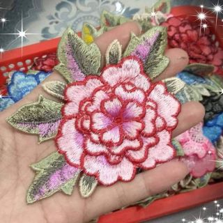 Hoa vải thêu 3D