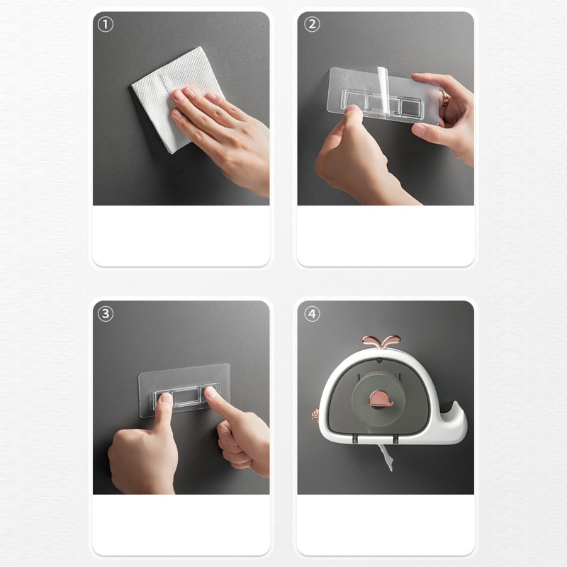 Giá Đỡ Cuộn Giấy Vệ Sinh Đa Năng Chống Thấm Nước