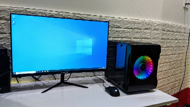 Mini Pc + Màn 24in Cong 75hz | BigBuy360 - bigbuy360.vn