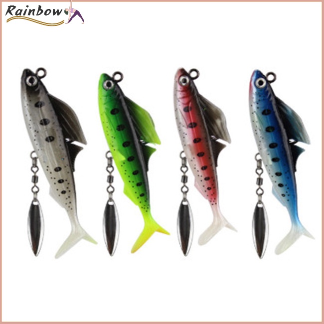 Mồi Câu Cá Giả 8.5cm 12.5g Bằng Chì Mềm Kèm Móc Câu Tiện Dụng