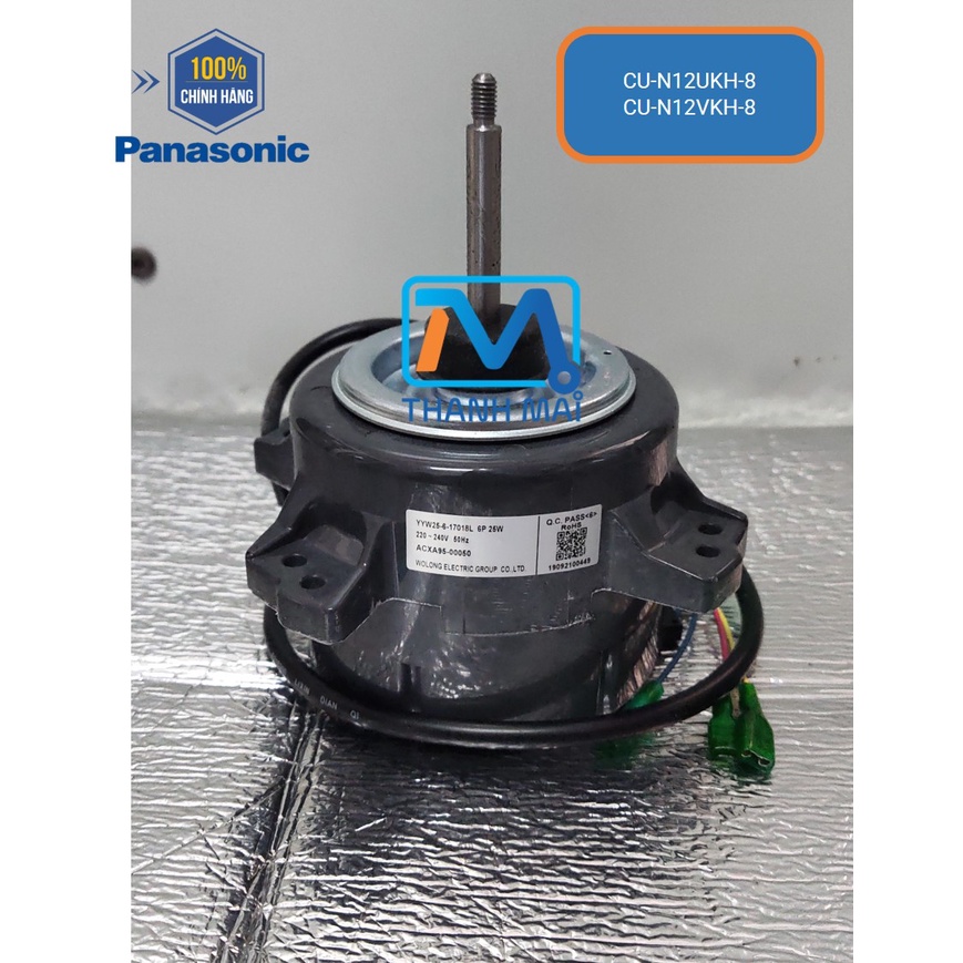 Motor máy lạnh Panasonic dàn nóng N12UKH8/ N12VKH-8