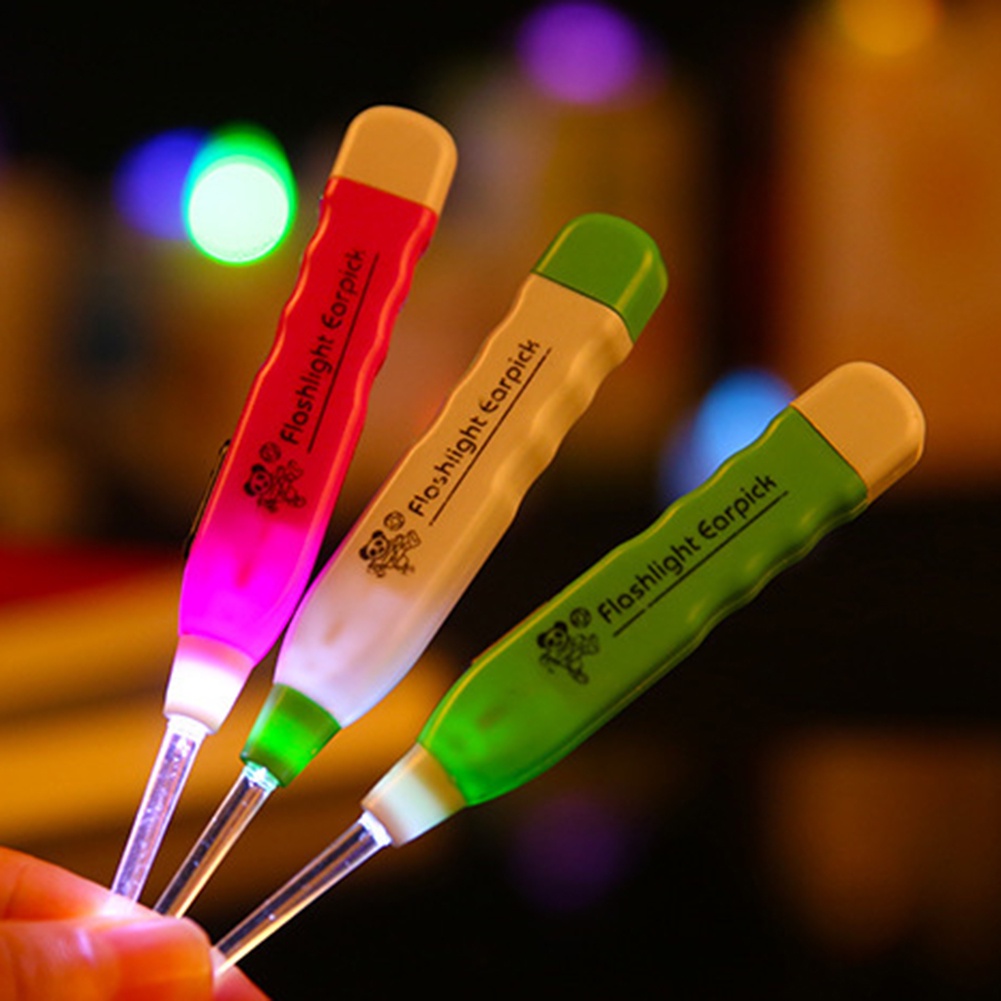 Dụng cụ lấy ráy tai có đèn led kèm 3 đầu thay thế