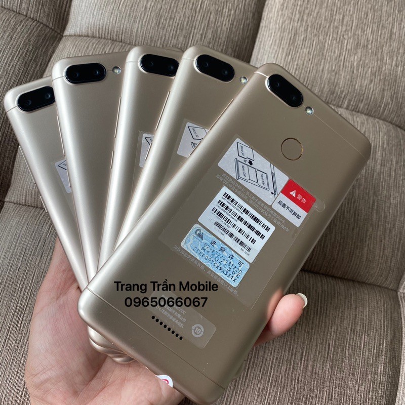 Điện thoại Xiaomi Redmi 6 2sim ram 4g rom 64g, ram 3g 32g có vân tay, có tiếng việt, CH play,zin đẹp 98%, giá rẻ | WebRaoVat - webraovat.net.vn