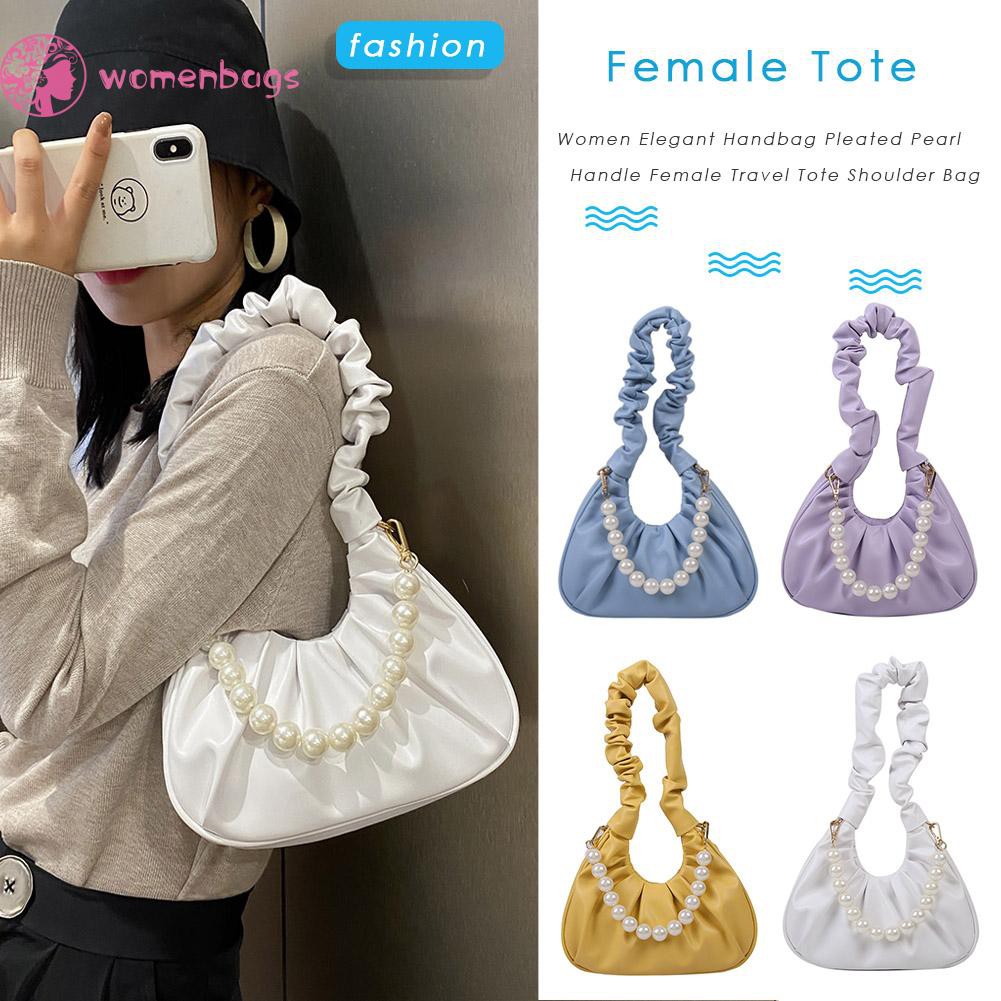 Túi đeo vai đính ngọc trai thời trang dành cho nữ | BigBuy360 - bigbuy360.vn