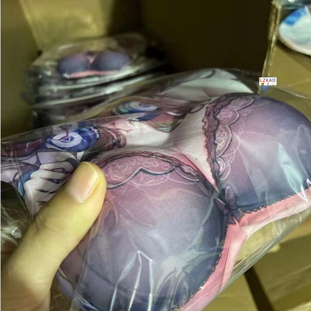 Miếng lót chuột máy tính in hình cô gái anime 3D gợi cảm