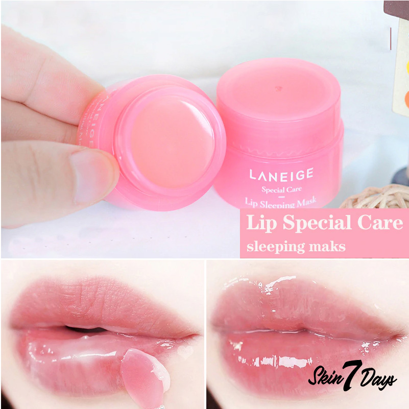 (hàng Mới Về) Mặt Nạ Ngủ Cho Môi Laneige Kèm Mặt Nạ Ngủ Tiện Dụng | BigBuy360 - bigbuy360.vn