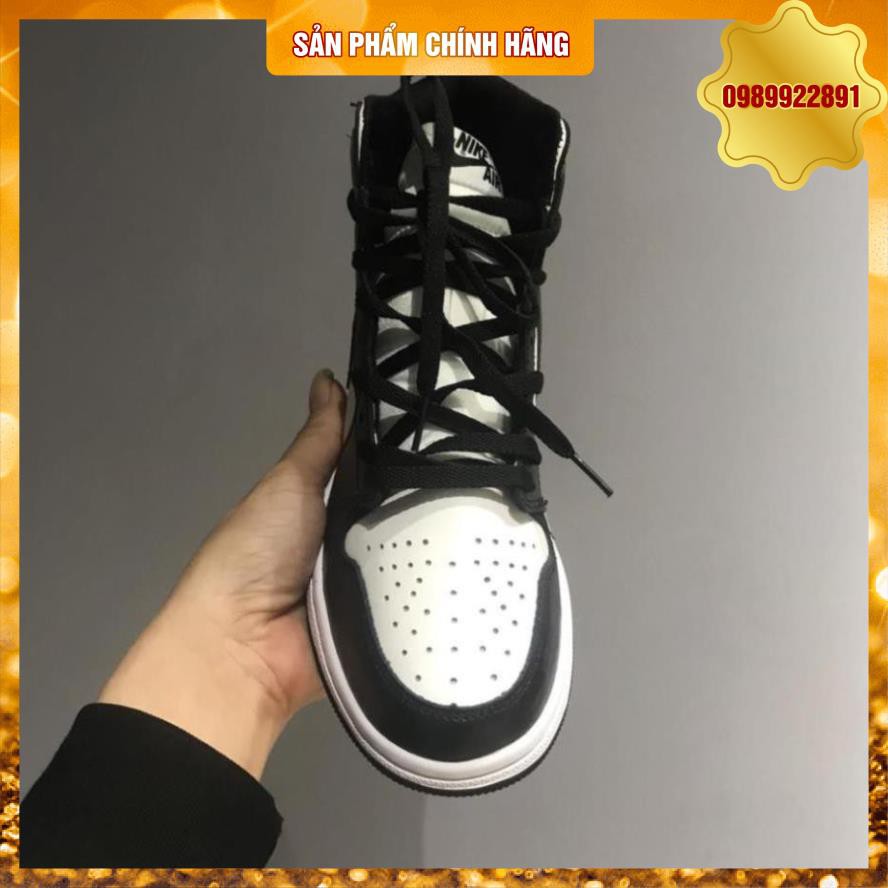 [Xả Kho] giày thể thao sneaker jodan cao đen trắng hot 2021