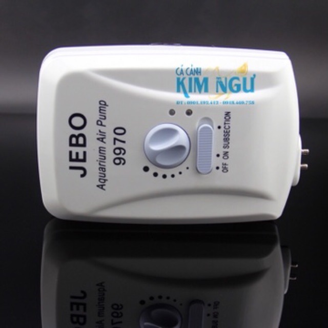 Sủi Oxy Tích Điện Hồ Cá JEBO 9970