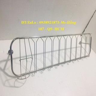 [Sale Khủng] KỆ TREO LY QUẦY BAR INOX 1M30 - MTL-133