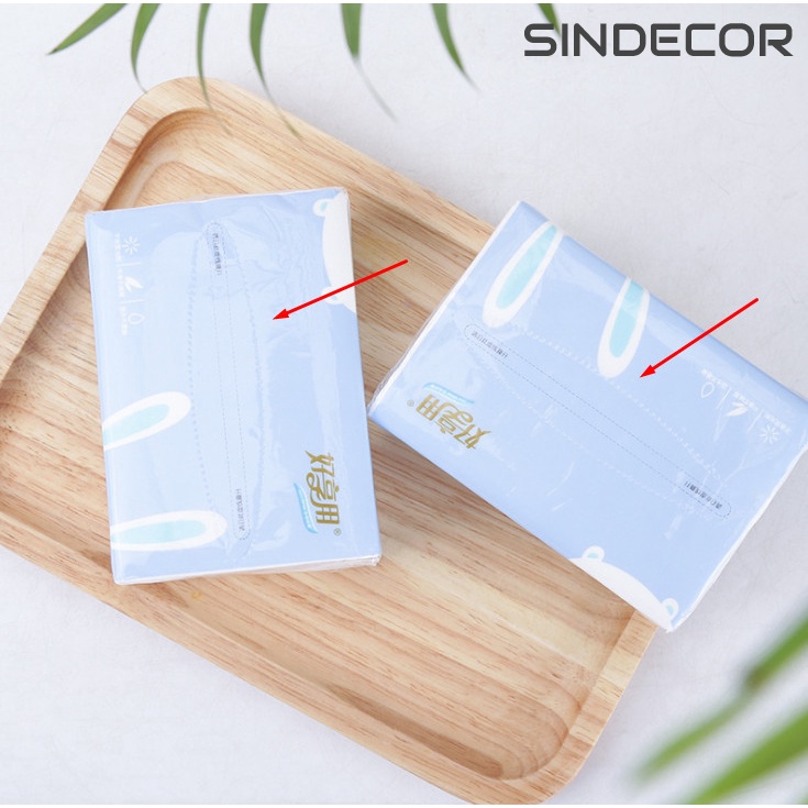 Giấy ăn thỏ con, giấy ăn gấu trắng dễ thương, khăn giấy ăn cao cấp siêu dai sindecor