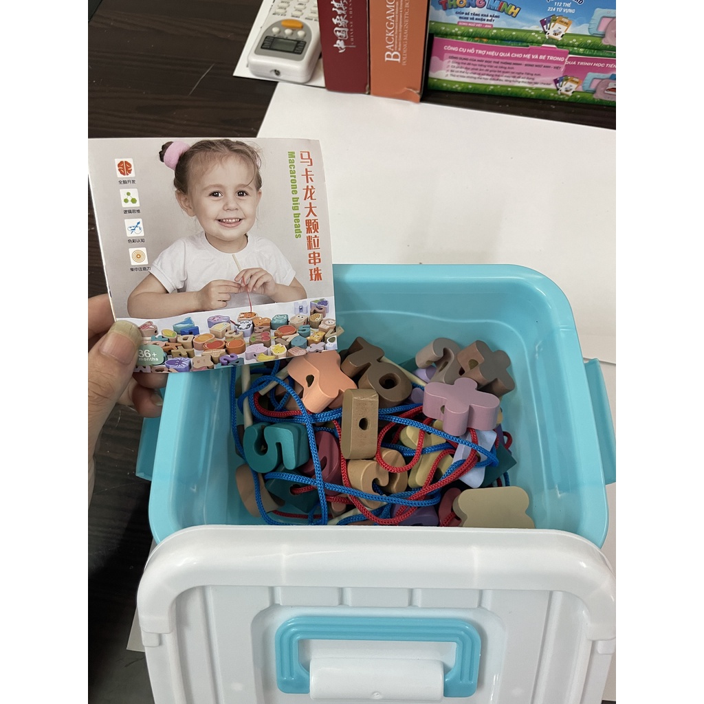 Hộp Bảng Chữ Cái, Số Đếm 41 Chi Tiết Giúp Bé Vui Chơi, Học Tập, Ghi Nhớ Bảng Chữ Cái Sớm Hơn