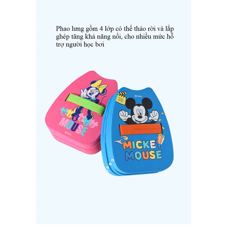 Phao bơi lưng 4 lớp Yingfa-Disney