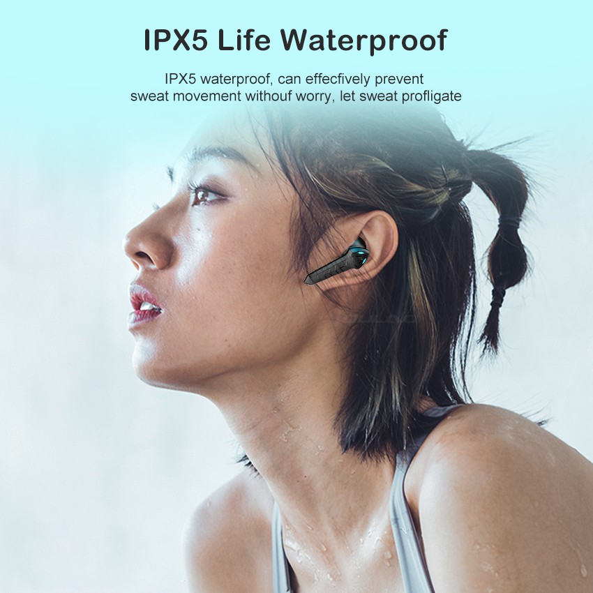 Tai Nghe Chơi game bluetooth 5.1 superb bass Mạnh Mẽ Có Đèn Led Và Phụ Kiện