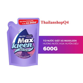 Nước giặt Max kleen 600g - Túi dùng thử maxkleen