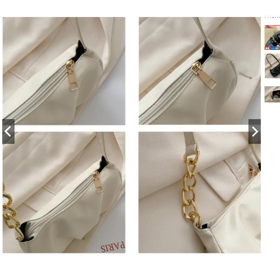 TÚI XÁCH KẸP NÁCH CHẾP LY PHONG CÁCH HÀN QUỐC BH 474.