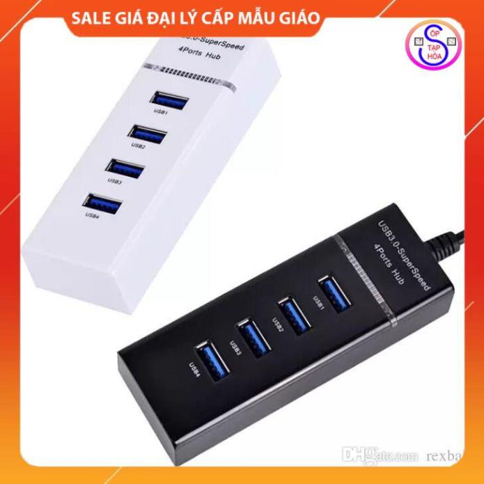 💎FREESHIP💎 Hub Chia 1 Cổng USB 3.0 Thành 4 Cổng USB 3.0 Có Công Tắc