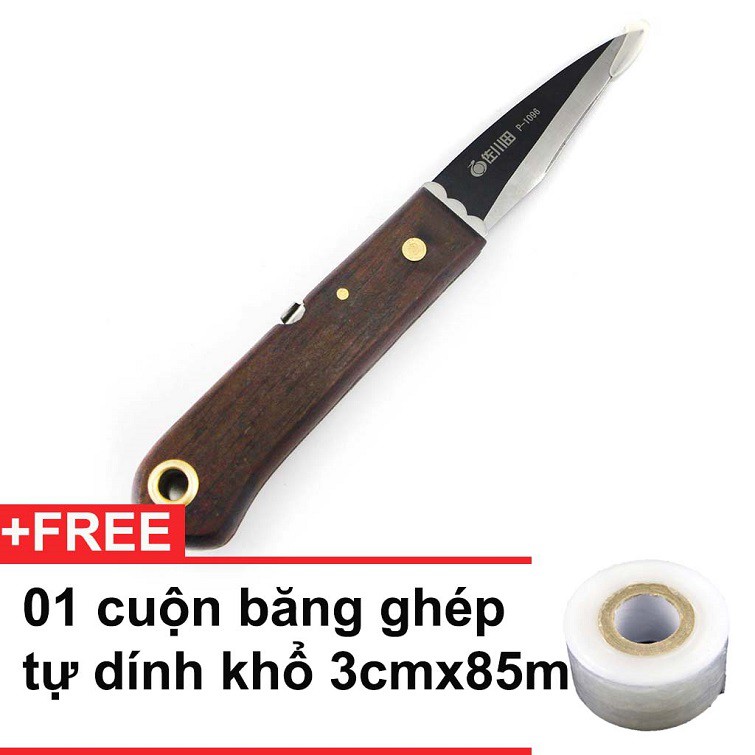 Dao ghép cây chất thép Nhật Bản 1096 tặng kèm 01 cuộn băng ghép chuyên dụng