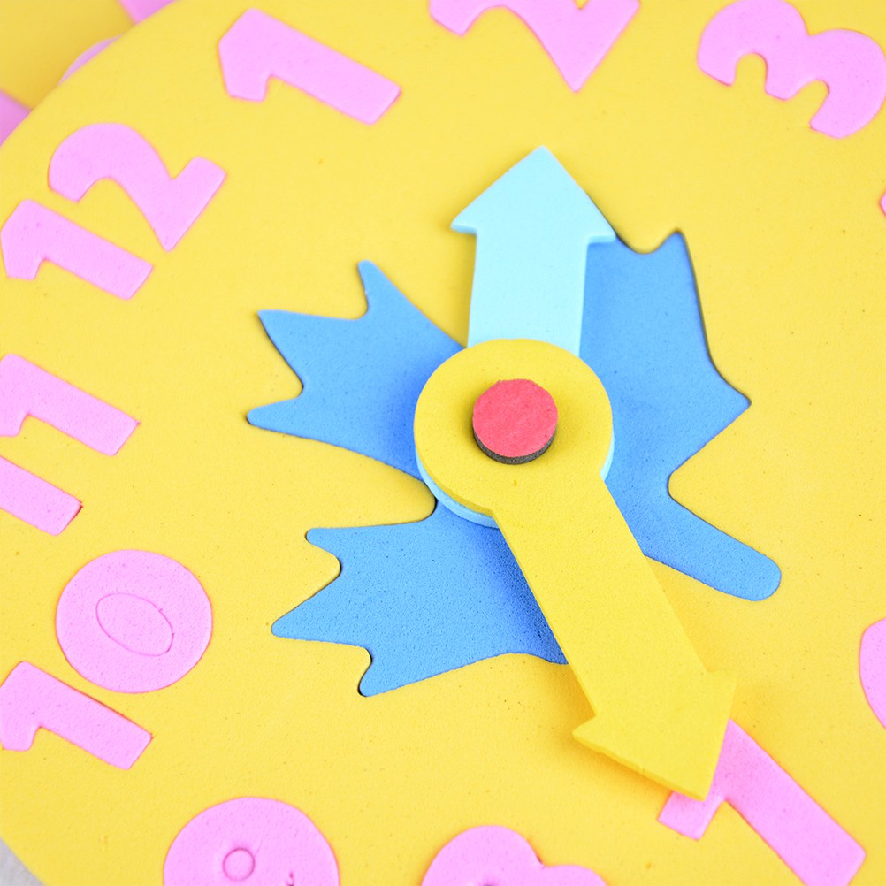 Đồng Hồ Đồ Chơi Bằng Xốp EVA Vui Nhộn Cho Bé