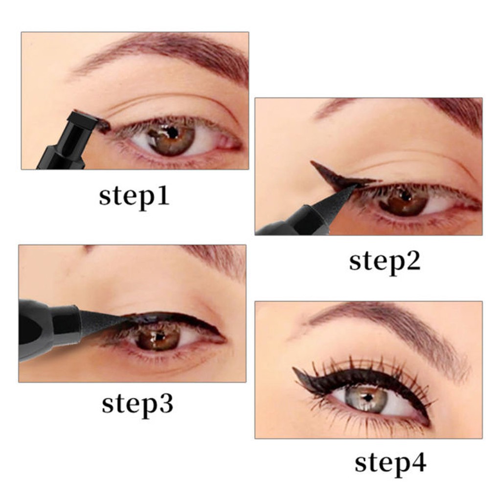 Bút kẻ mắt không thấm nước QIC, chống Lem, Chống Trôi nhanh khô có 2 đầu tạo nhiều kiểu [nội địa Trung] | BigBuy360 - bigbuy360.vn