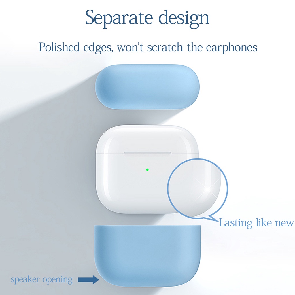Vỏ Bảo Vệ Hộp Sạc Tai Nghe Airpods Pro2 2022 3 3 Pro Bằng Silicon Dẻo Phong Cách Mới