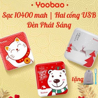 Pin sạc dự phòng yoobao yb-6024 10400mah