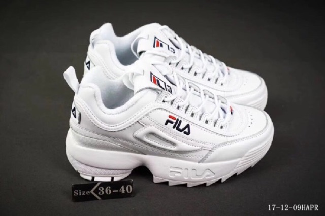 Giày Nam nữ FiLa White Full box +Video