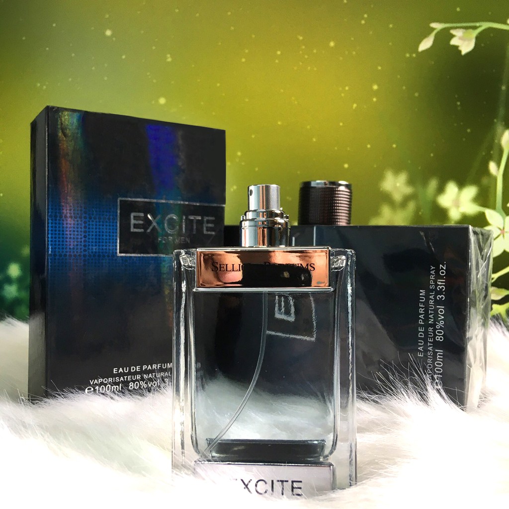 [GIẢM 15K PHÍ SHIP] Nước Hoa Nam Chính Hãng SELLION EXCITE 100ML mùi hương nam tính mạnh mẽ lịch lãm sang trọng