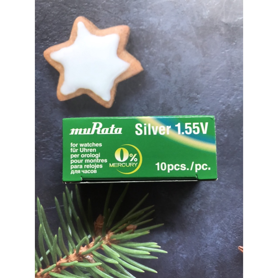 ￼CHÍNH HÃNG Hộp 10 viên Pin đồng hồ Sony 920 Murata 371 / SR920SW AG6 dành cho đồng hồ