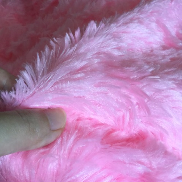 Vải lông thú dài 22mm nhiều màu