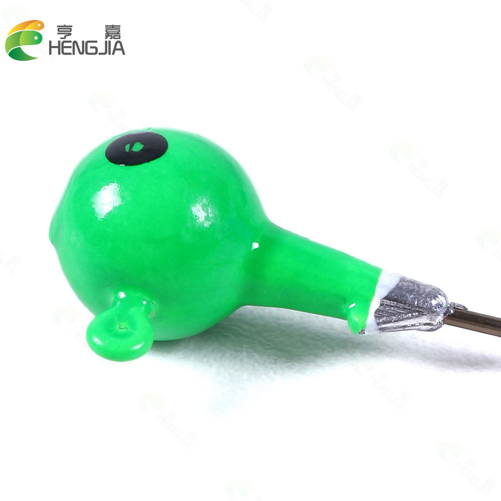 Bộ 5 Lưỡi Câu Cá Đầu Chì Hình Cá Chất Liệu Thép Cacbon Chất Lượng Cao 7g