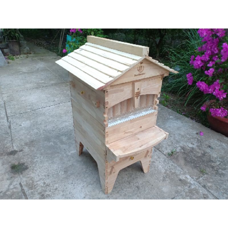 THÙNG NUÔI ONG THÔNG MINH TỰ CHẢY MẬT BEE GARDEN CHÍNH HÃNG