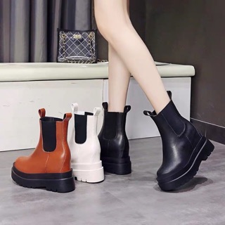 (Order) Giày da độn đế cao 10cm siêu chất [ VIDEO +ẢNH THẬT SHOP CHỤP]