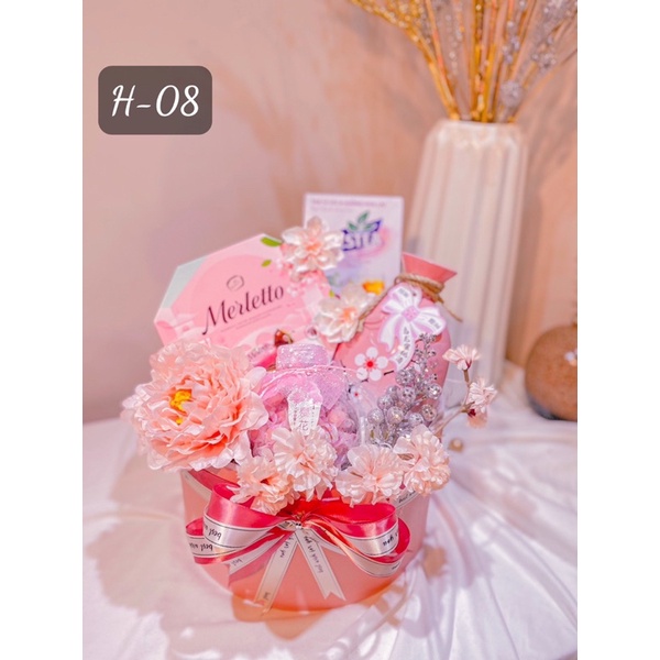 [Chỉ ship nội thành Hà Nội] Giỏ Quà Tết 2022 - Set 4 món Hồng Phát cao cấp sang trọng | BigBuy360 - bigbuy360.vn