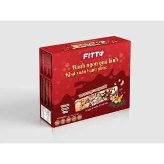 BÁNH ĂN KIÊNG GIẢM CÂN FITTO - TRÀ XANH SOCOLA DỪA - 6 THANH